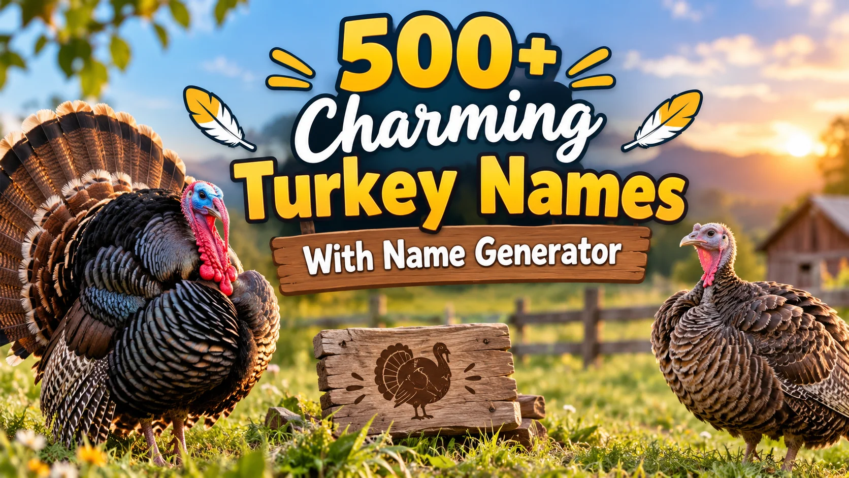 Charming Turkey Names With Name Generator